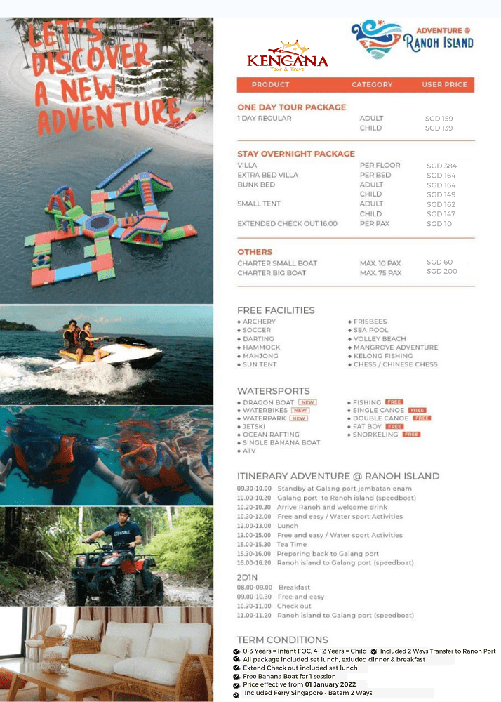 KENCANA RANOH PACKAGE