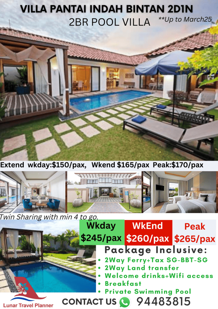 Villa Pantai Indah 2D1N Free & Easy
