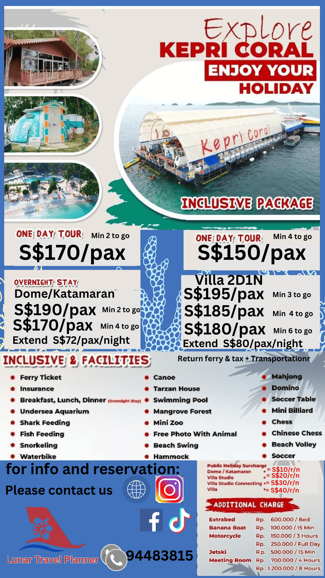 Explore Kepri Coral Inclusive Package