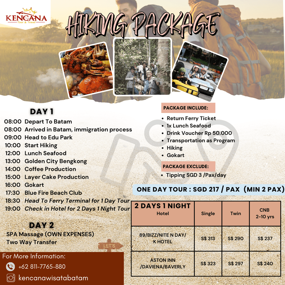 KENCANA HIKING PACKAGE