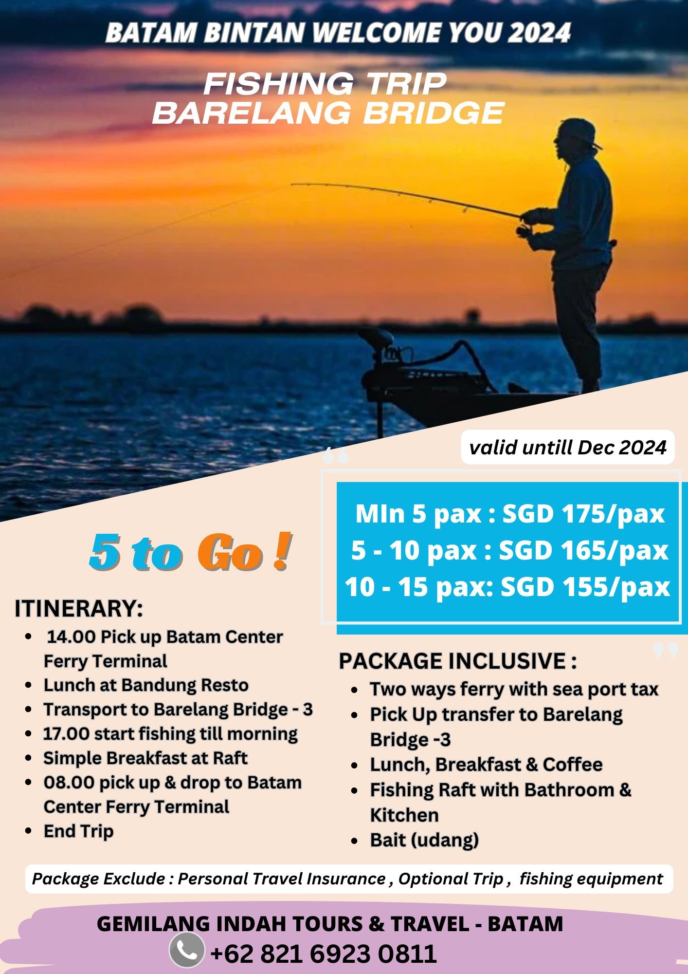 FISHING TRIP PACKAGE