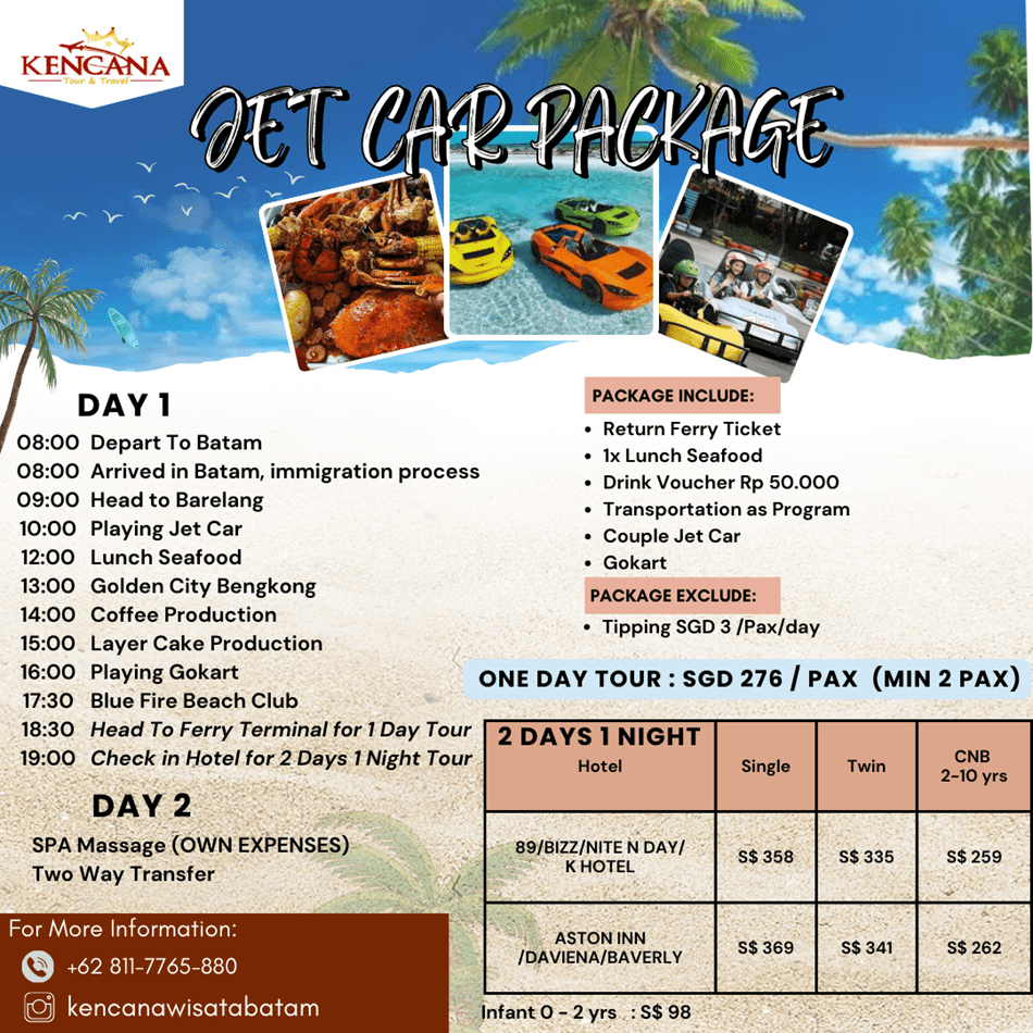 KENCANA JET CAR PACKAGE