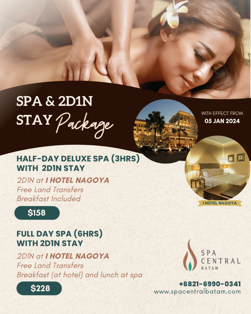 2D1N Spa & Hotel Stay Package